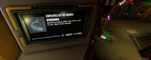 Stoicmako employee of the month "secretly knows what the error cube is for. won't tell anyone"